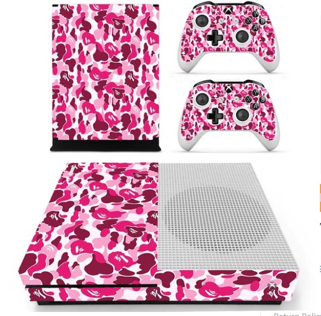 Vinyl Controller+Console Skin Multi Color Skins Sticker For Mircosoft XBOX ONE Controllers