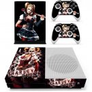 Harley Quinn Vinyl HD Picture Portective Sticker Decal &2 Gamepad Skins For XBOX ONE Slim Console