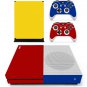 Pure Color(10 Kind of Choose) Vinyl Decals Controller+Console Skin Stickers For Mircosoft XBox 1