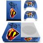 Super Man Vinyl Cover Decal Xboxone S Skin Sticker For Xbox 1 S Slim Console 2 Controller