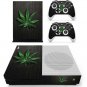 Vinyl Decal Decal Skin:Green Leaves Skin Sticker For Microsoft XBOX 1 Console+Wireless Controller