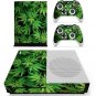 Vinyl Decal Decal Skin:Green Leaves Skin Sticker For Microsoft XBOX 1 Console+Wireless Controller