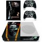 Dishonored 2 Vinyl HD Picture Portective Sticker Decal &2 Gamepad Skins For XBOX ONE Slim Console