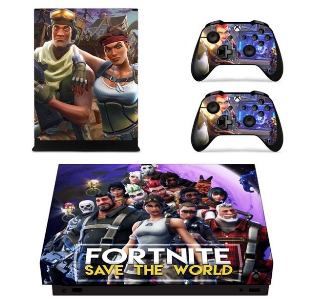 F Game Sticker Vinyl Decal Skins for XBOX 1 X Console Skin+2Controller Stickers Cover
