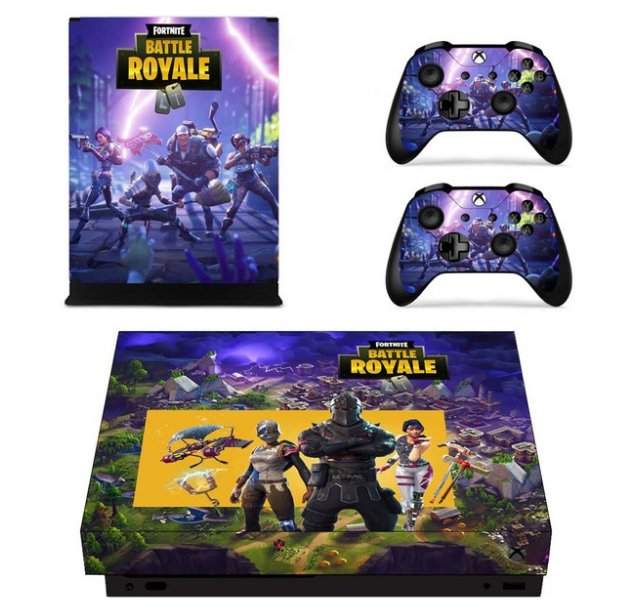 F Game Sticker Vinyl Decal Skins for XBOX 1 X Console Skin+2Controller Stickers Cover