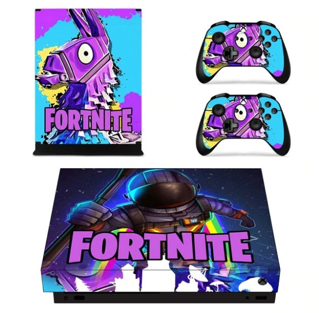F Game Sticker Vinyl Decal Skins for XBOX 1 X Console Skin+2Controller Stickers Cover
