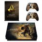 Assassins Creed Vinyl Decal Cover Protective Warp Skin for XBOX 1 X Console Skin+2Controllers