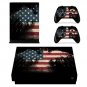 Vinyl Skin Sticker Protector for Microsoft XBOX 1 X Console+2 Controller for XBOX ONE X