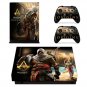Assassins Creed Vinly Decal Cover Skin Sticker for Xbox 1 X Console System+2 Controller Skins