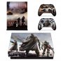 Destiny 2 Vinyl Cover Decal Xbox 1 X Skin Sticker for Xbox 1 X Console 2 Controller Protective