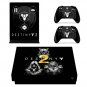 Destiny 2 Vinyl Cover Decal Xbox 1 X Skin Sticker for Xbox 1 X Console 2 Controller Protective