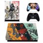 Destiny 2 Vinyl Skin Decals Sticker Kit for XBOX 1 X Console+2Wireless Controller Skins Full Cover