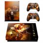Destiny 2 Vinyl Skin Decals Sticker Kit for XBOX 1 X Console+2Wireless Controller Skins Full Cover