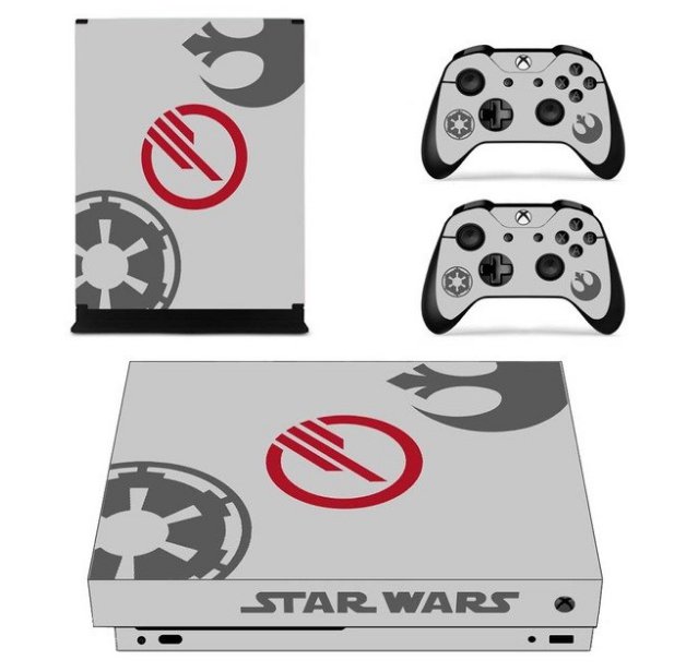 Star Wars Vinyl Cover Decal Xbox 1 X Skin Sticker For Xbox 1 X Console 2 Controller Protective Skins