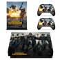 Battlegrounds Vinyl Decal Cover Protective Warp Skin for XBOX 1 X Console Skin+2Controllers