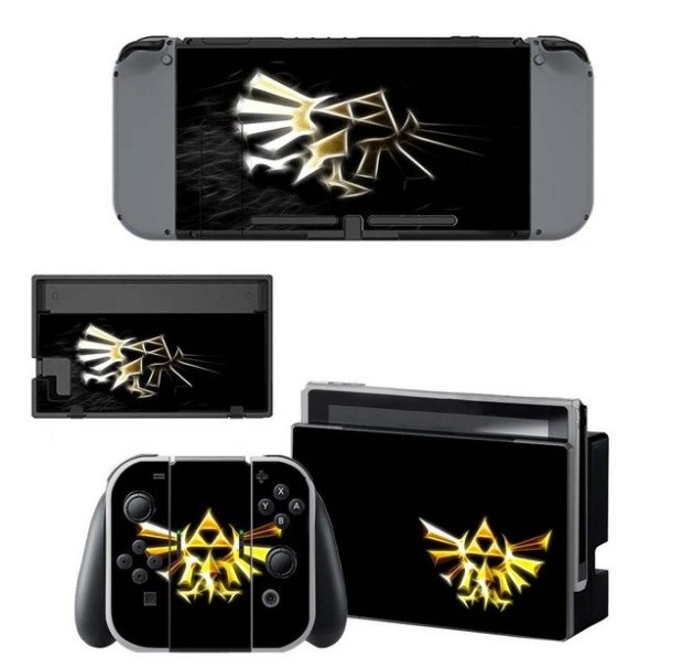 NS Game Skin Switch Console Sticker Vinyl Decal Skins Kit for Nintendo Switch Console+Controller