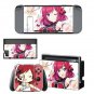Japan Amine Girl Vinyl Decals NS Game Skin Sticker for Nintendo Switch Console+Controller