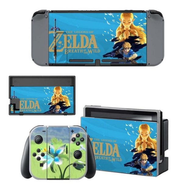 Ninted Switch Vinyl Decal Skin Sticker for Nintendo Switch NS Game Console+Controller Skins