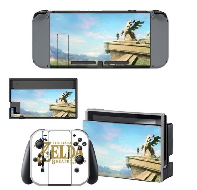 Ninted Switch Vinyl Decal Skin Sticker for Nintendo Switch NS Game Console+Controller Skins