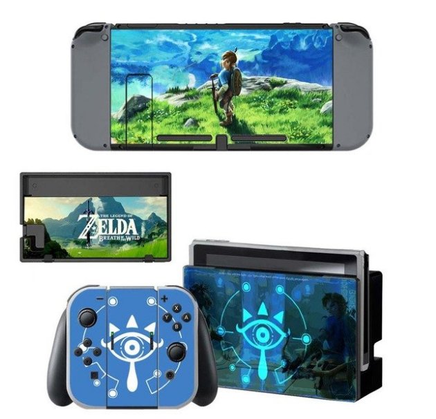 Ninted Switch Vinyl Decal Skin Sticker for Nintendo Switch NS Game Console+Controller Skins