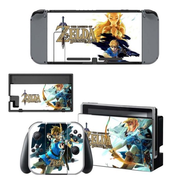Ninted Switch Vinyl Decal Skin Sticker for Nintendo Switch NS Game Console+Controller Skins