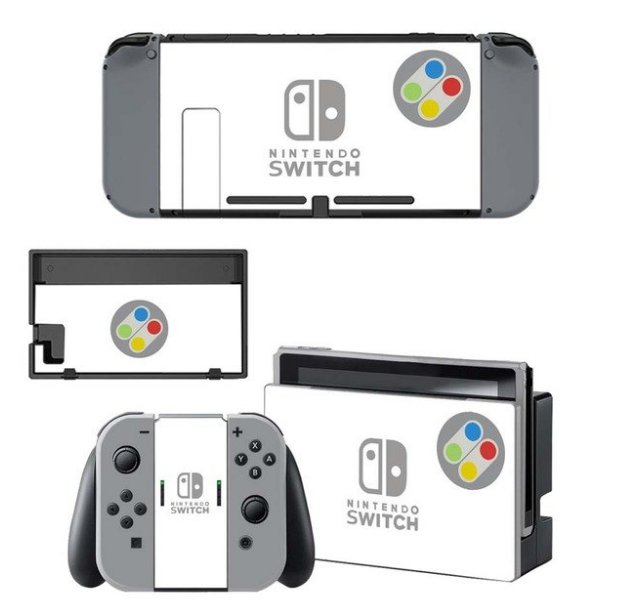 Vinyl Full Body Decal Skin Set Nintend Switch Sticker for Nintendo Switch Console and Controller