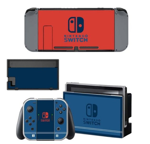 Vinyl Full Body Decal Skin Set Nintend Switch Sticker for Nintendo Switch Console and Controller