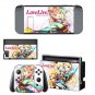 Love Live Decal Vinyl Skin NS Full Body Cover Sticker Set for Nintend Switch Console+Controller