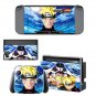 Naruto to Boruto:Shinobi Striker Decal NS Sticker Vinyl Skins for Nintendo Switch Console+Controller