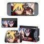 Naruto to Boruto:Shinobi Striker Decal NS Sticker Vinyl Skins for Nintendo Switch Console+Controller