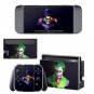 BatmanVSJoker Decals Stickers Skin +2Pcs Screen Protector Console&Joy-con Controller&Dock Protection