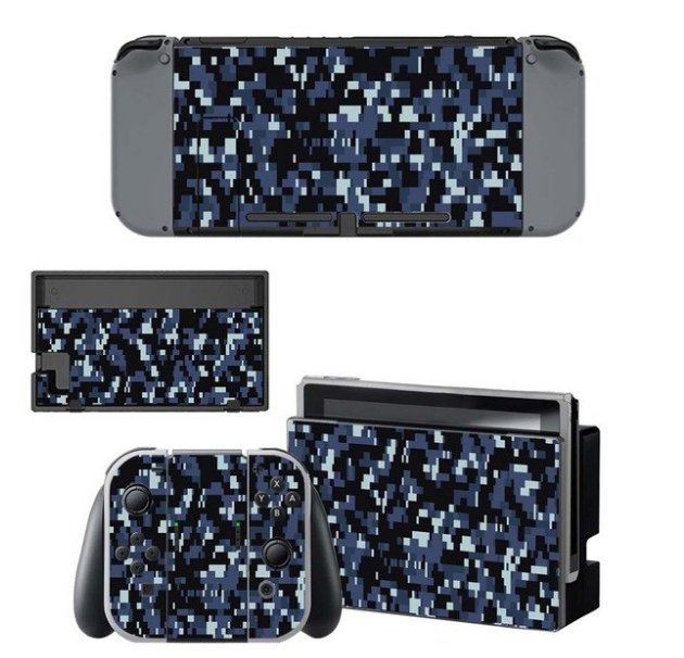 Camouflage Decal Nintend Switch Skin Sticker NS Game Console Stickers for Nintendo Switch