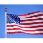Blue Line usa Police Flags, 90*150cm Thin Blue Line USA Flag Black White And Blue line Flag