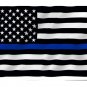 green Line usa Police Flags,Thin Blue Line USA Flag Black, White+Blue line Flag With Grommets