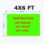 aerlxemrbrae flag Custom 90x150cm Polyester Customize Flags+Banners For Sport Outdoor