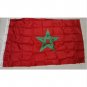 Free Shipping aerlxemrbrae flag 90*150cm The Morocco Flag Polyester Flag 5*3 FT High Quality