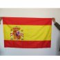 Banner Hanging Flag Polyester Spain National Flag Banner Outdoor Indoor 150x90cm for Celebration