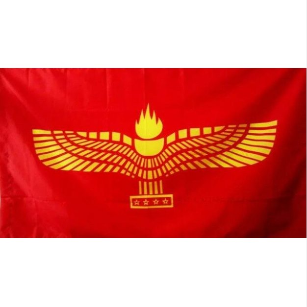 Free Shipping 90*150cm Syria flag 100% Polyester 2 Sides Printed National Flag Syria