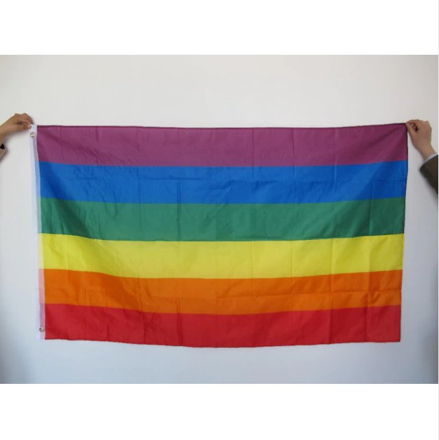 free shipping Rainbow Flag 3x5 Gay Pride Peace Flags gay flags LESBIAN PRIDE PEACE Pennants Flag