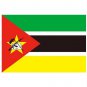 free shipping Mozambique flag 90*150cm Hanging National Flag