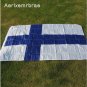 Free Shipping Finland Flag Large 90*150cm Polyester Finnish National Banner Indoor Outdoor