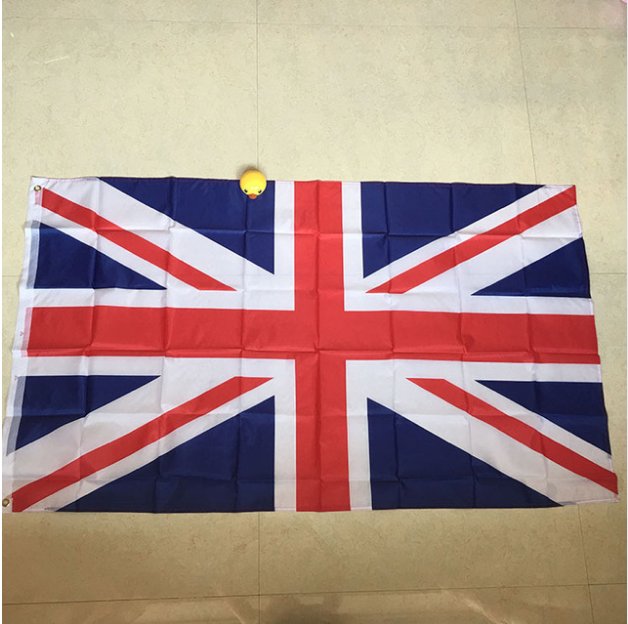 Free Shipping large flag great british poly banner flag 90*150cm kingdom national polyster uk flag