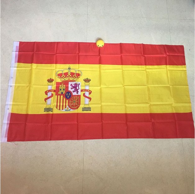 spain flag Banner Hanging Flag Polyester Spain National Flag Banner Outdoor Indoor 120*180cm