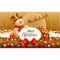 free shipping Christmas Pirate Flag 150x90cm banner with grommets MERRY CHRISTMAS blue Flag
