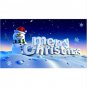 free shipping Christmas Pirate Flag 150x90cm banner with grommets MERRY CHRISTMAS blue Flag
