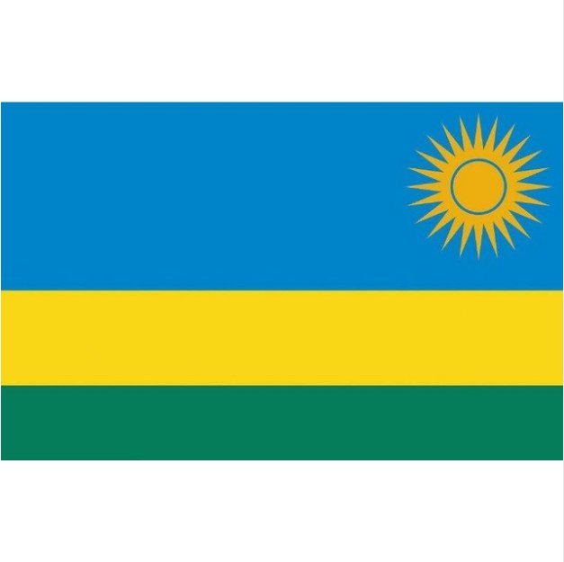 free shipping Rwanda Flag 150x90cm custom flag banner at all size national flags