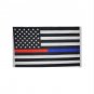 free shipping 90*150cm BlueLine usa Police Flags, Thin Blue Line USA Flag ,White+Blue American Flag