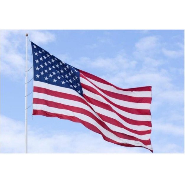 free shipping 90*150cm BlueLine usa Police Flags, Thin Blue Line USA Flag ,White+Blue American Flag
