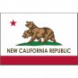 free shipping NEW 90x150cm American Flag 100% Polyester California State Flag+banner