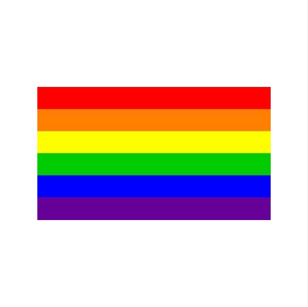 10*15cm Rainbow flag design sticker on car,personality doodle car body decor stickers+decals